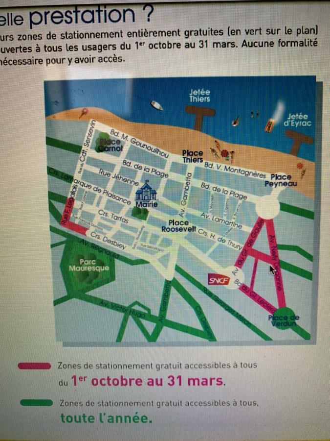 דירות ארסשון Le Central Plage - Commerce - Marche A 2 Pas מראה חיצוני תמונה